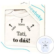 Dad, you can do it! - gift wrapping - Bodysuit for Babies