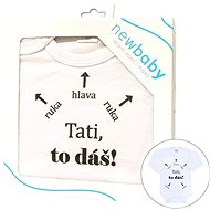 Daddy, you can do it! - gift pack size 62 (3-6m) - Bodysuit for Babies