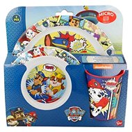 3-piece plastic set Tlapková patrola - Dish Set