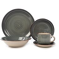 BANQUET SPIRAL Dining set BLUE 30 pcs - Dish Set