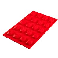 BANQUET CULINARIA Red Pretzel mold 29,5 x 17,5 x 1,2 cm red, silicone - Baking Mould