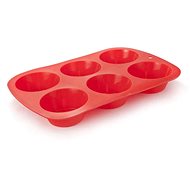 BANQUET silicone muffin tin CULINARIA Red 27,5 × 18 cm - Baking Mould