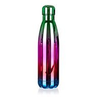 BANQUET FLAMENCO Thermoflasche 500 ml, Regenbogen-grün - Trinkflasche