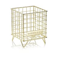 Barista & Co Electric Gold coffee capsule container - Storage Container