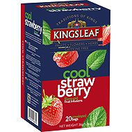 BASILUR KINGSLEAF Cool Strawberry přebal 20 × 1,8 g - Tea