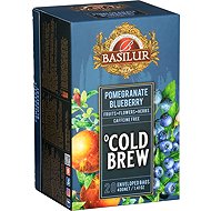 BASILUR Cold Brew Pomegranate Blueberry 20 × 2 g Verpackung - Tee