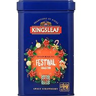 BASILUR KINGSLEAF Xmas Festival Sweet Strawberry Tin 50g - Tea