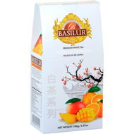 BASILUR White Tea Mango Orange paper 100 g - Tea