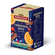 BASILUR KINGSLEAF Xmas Black Spiced Orange Gift Box 20 × 2g - Tea