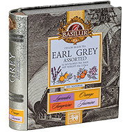 Basilur Earl Grey Book Assorted 32 × 2 g sheet - Tea