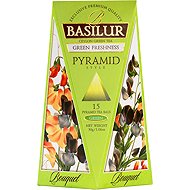 BASILUR Bouquet Green Freshness Pyramid 15 × 2g - Tee