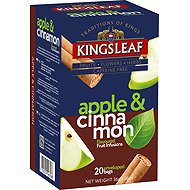 BASILUR KINGSLEAF Apple & Cinnamon přebal 20 × 1,8 g - Tea