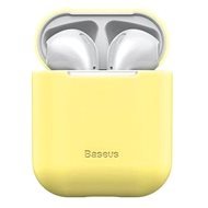 Baseus Super Thin Silica Gel Case 1/2 gen AirPods-hoz - sárga - Fülhallgató tok