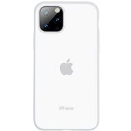 Baseus Jelly Liquid Silica Gel Protective Case iPhone 11 Pro Max átlátszó fehér tok - Telefon tok