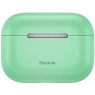 Baseus Super Thin Silica Gel Case for Apple AirPods Pro, Green - Headphone Case