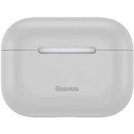 Baseus Super Thin Silica Gel Case for Apple AirPods Pro, Grey - Headphone Case