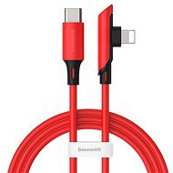 Baseus Colourful Elbow USB-C to Lightning Cable PD 18W, 1.2m, Red - Data Cable