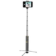 Baseus Fully Folding Selfie Stick Black/Gold - Selfie Stick