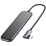 Baseus Multi-functional HUB (USB-C to 3xUSB3.0+HD4K+PD) Gray - Dockingstation