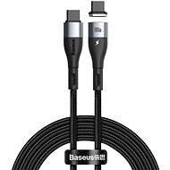 Baseus Zinc Magnetic Safe Fast Charging Data Cable Type-C (USB-C) 100W 1.5 m Black - Adatkábel
