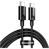 Baseus Premium USB-C/USB-C kábel 100 W (20 V/5 A) 1,5 m čierny - Dátový kábel