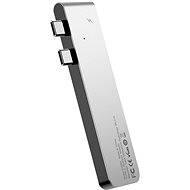 Baseus Thunderbolt 3 Dual Type-C to USB3.0/HD4K/Type-C Female HUB Converter Deep Space Grey - Docking Station