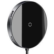 Baseus Circular Mirror Wireless Charger Intelligent HD HUB Dark Grey - Port Replicator