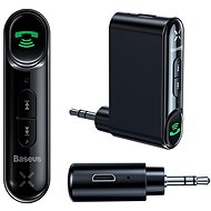 Baseus Qiyin AUX Car Bluetooth Receiver Black - HandsFree