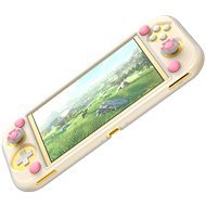 Baseus SW lite Cat-paw Silicone Case(With Key Cap*2)GS06L Weiss+Pink - Nintendo Switch-Hülle