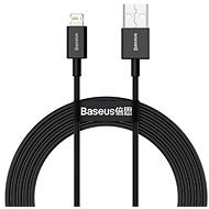Baseus Superior Series rýchlonabíjací kábel USB/Lightning 2,4 A 1 m čierny - Dátový kábel