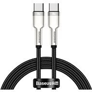 Baseus Cafule Series USB-C Stecker auf USB-C Stecker Lade-/Datenkabel mit Metallklemmen 100 Watt 1 m - Datenkabel