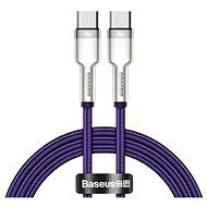 Baseus Cafule Series töltő / adatkábel USB-C male - USB-C male, fém csatlakozókkal 100 W 1 - Adatkábel