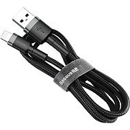 Baseus Cafule Series USB zu Lightning Lade-/Datenkabel 2,4 A 0,5 m - grau-schwarz - Datenkabel