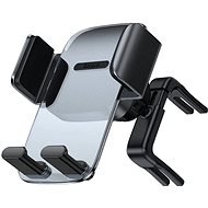 Baseus Easy Control Clamp autós tartó (kerek szellőzőrácshoz) fekete - Telefontartó