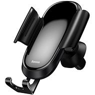 Baseus Future Gravity autós tartó (szellőzőrácshoz), fekete - Telefontartó