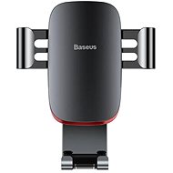 Baseus Metal Age Gravity Car Holder (for ventilation grille), grey - Phone holder