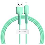Baseus Silica Gel Cable USB to Type-C (USB-C) 2m Green - Adatkábel