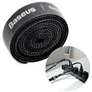 Baseus Rainbow Circle Velcro Straps 3 m Black - Organizér káblov