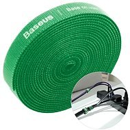 Baseus Rainbow Circle Velcro Straps 3m Grün - Kabel-Organizer