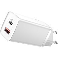 Baseus GaN2 Lite Quick Charger USB + USB-C 65W White - Töltő adapter