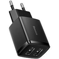 Baseus Compact Charger 2U 10.5W EU Black - Wall Charger