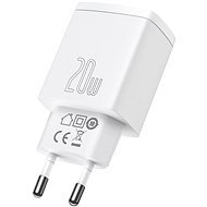 Baseus Compact Quick Charger U+C 20W EU White - Nabíječka do sítě