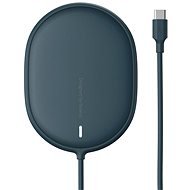 Baseus Light Magnetic Wireless Charger for iPhone 12 / 13 / 14 Series Blue - Bezdrôtová nabíjačka