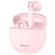 Baseus Encok True Wireless Earphones W2 Pink - Vezeték nélküli fül-/fejhallgató