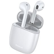 Baseus Encok W04 Pro White - Wireless Headphones