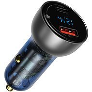 Baseus Digital Display PPS Dual Quick Car Charger 65W Light Ochre - Car Charger
