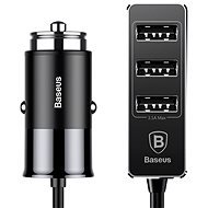 Baseus Enjoy Together 4× USB Patulous Car Charger 5.5 A Black - Nabíjačka do auta