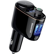 Baseus T Shaped S-09A Car Bluetooth MP3 Player (Standard Edition) Black - FM Transmitter