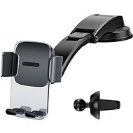 Baseus Easy Control Clamp Car Mount Holder Black - Phone Holder