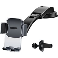 Baseus Easy Control Clamp Car Mount Holder Black - Phone holder